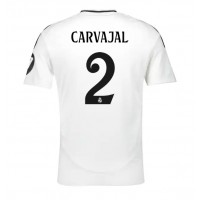 Stroje piłkarskie Real Madrid Daniel Carvajal #2 Koszulka Podstawowej 2024-25 Krótki Rękaw